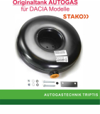 Tank 600x200 0° 42L STAKO DACIA Tank 600x200 0° 42L STAKO DACIA